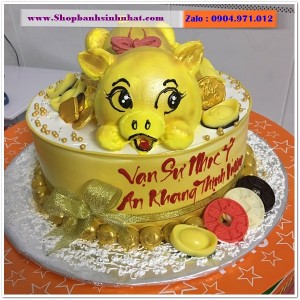 Bánh Sinh Nhật Con Heo Tuổi Hợi- Y29